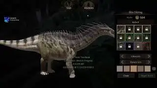 Trying out the PTB in Path of Titans!