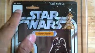 Vintage Star Wars 12 back Darth Vader action figure review 🙋
