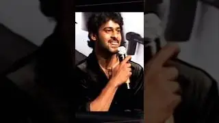 Prabhas felts shy in billa audio launch #prabhas #darling #adipurush #salaar #mirchi #love #prabhas