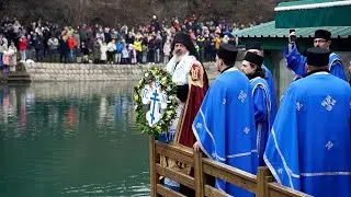 Богојављенска литија и пливање за Часни крст, 19.01.2025.