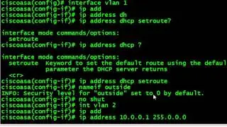 Basic ASA: Configuring ASA5505 For Internet Access