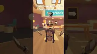 When Someone Uses The Orientation Gun 😂 #recroom