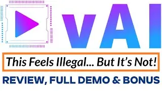 vAI Review FULL Demo & Bonus - Google AI + Any Video = Automated Daily Income