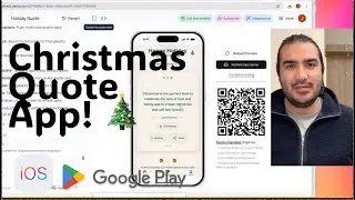 Day 5: Building a Christmas Quote-of-the-Day App with No Code | 30 Days of Christmas Apps