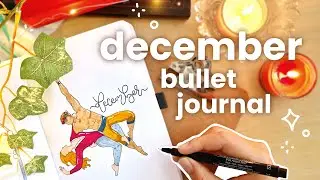 DECEMBER BULLET JOURNAL setup 2021 🎄 | plan with me