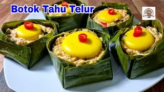 Botok Tahu Telur. Botok Tahu Versi Katering Kantoran.