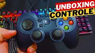 Meu Novo Controle Logitech F310 O Melhor Custo Benefício
