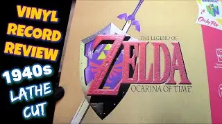 N64 Zelda: Ocarina of Time - Vinyl Record Review - Lathe Cut Vinyl