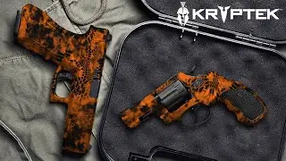 Pistol & Revolver Kryptek Camo Gun Skin Vinyl Wraps | GunWraps