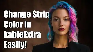 How to change the strip color on kableExtra