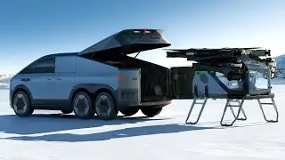 Футуристический летающий автомобиль XPENG AEROHT поднимется в небо в 2026 году.