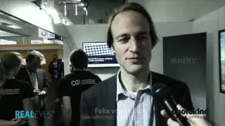 REALEYES 3D Display auf der photokina 2012 in K&ouml;ln