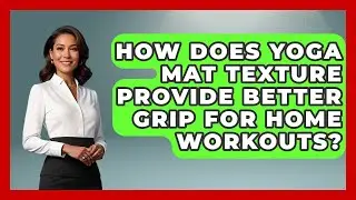 How Does Yoga Mat Texture Provide Better Grip For Home Workouts? - Home Workout Lab