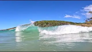 Byron Bay Backwash B Reel Pov Surfing 4K