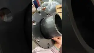 Butt Fusion Flange Stub End and Flange Plate