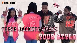 Custom jacket fansidea review @comediankingdavid#unboxing #fansidea #customjacket