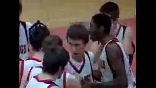 basketball 3-quarter court basket