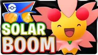 *SOLAR BEAM* CHERRIM has GREAT COVERAGE in the SUMMER CUP CUP | GO BATTLE LEAGUE