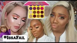 I TRIED FOLLOWING A NIKKIE TUTORIALS MAKEUP TUTORIAL #FAIL
