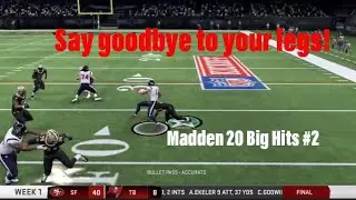 R.I.P Brandon Cooks.. Madden 20 Big Hit Compilation #2