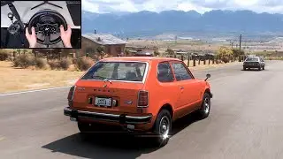 First Generation Honda Civic! - Forza Horizon 5 | Steering Wheel Gameplay