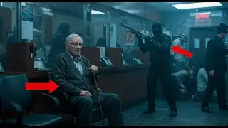 Vietnam Veteran vs Bank Robber - Incredible Security Camera Footage