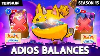 😭 CAMBIOS DE BALANCE SEASON 15? en AXIE INFINTY ORIGIN