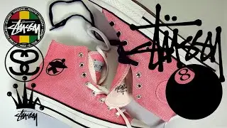 Stussy X Chuck Taylor 70's: Bien Fresh, Bien Punk, Bien Rosas.