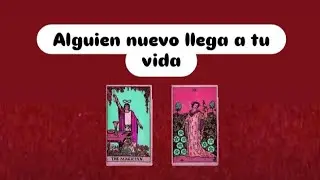 SE ACERCA ALGUIEN NUEV@ A T&Uacute; VIDA🤎❤️💘💌🍫Tarot interactivo atemporal 