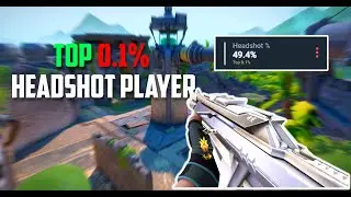 What top 0.1% headshot player looks like in Valorant