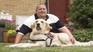 Matthew Lunney talks about deafness and hearing dog Joe