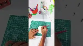 DIY easy paper bookmark ✨✨😱#foryou #viralvideo #tranding #craft