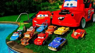 Disney Pixar Cars toys Review | Lightning McQueen, Finn McMissile, Mack, Doc Hudson,Cruz Ramirez