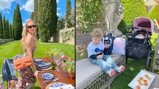 Villa Cetinale Pranzo Festa della mamma - The Ferragnez Family 9/5/21