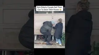 Больная пожилая пара продала свою машину, чтобы спасти свой дом 😭
