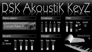 Free VST Instrument - DSK AcoustiK KeyZ