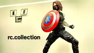Winter  Soldier Soldado Invernal Iron Studios 1/10 Review Unboxing Marvel Infinity Saga