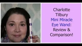 Charlotte Tilbury Concealer Eye Wand REVIEW & Comparison Maybelline Instant Age Rewind! DUPE??