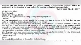 Write an application to the principal of your college for starting an English language club.