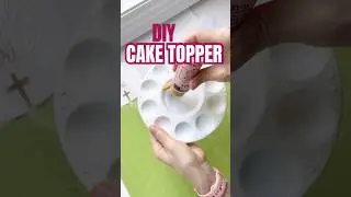 Cake Topper 💖 | Acrylic Cake Topper ✨ | Cake Decorating #caketopper #cakedecorating #cake