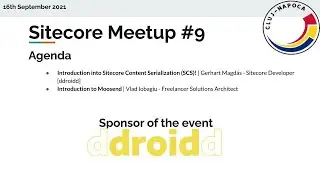 Sitecore Community meetup #9  - Online, Cluj-Napoca, Romania