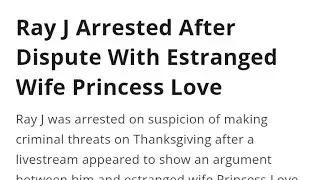 PRINCESS NEEDS TO LEAVE RAY J PERMANENTLY!!!! AND STOP WISHING HIM ON TEIARRA MARIE!! 🥴