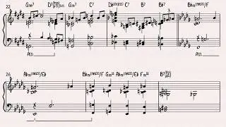 Chelsea Bridge (B. Strayhorn) - Piano Arrangement