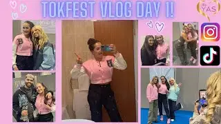 TOKFEST 2023 - DAY ONE VLOG #itsyas #tokfest