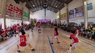 WSOS Sportsfest 2026 HS Volleyball Boys Finals   Red Dracos vs Green Titans 1st Set