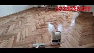 Recondiționare parchet masiv din lemn de fag @AemGeneralparchet