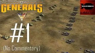 Command & Conquer: Generals - USA Campaign Playthrough Part 1 (Final Justice, No Commentary)