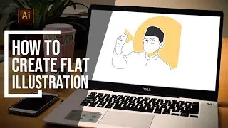 How To Create Flat Illustration | Adobe Illustration 2020