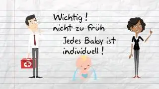 Ab wann sollte ein Baby im Hochstuhl sitzen ?