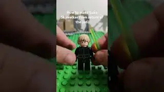 how to make Luke Skywalker from return of the jedi#legostarwars #darthvader #lego #starwars